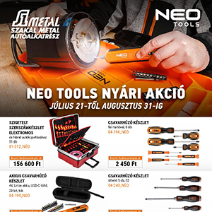 NEOTools Nyári Akció