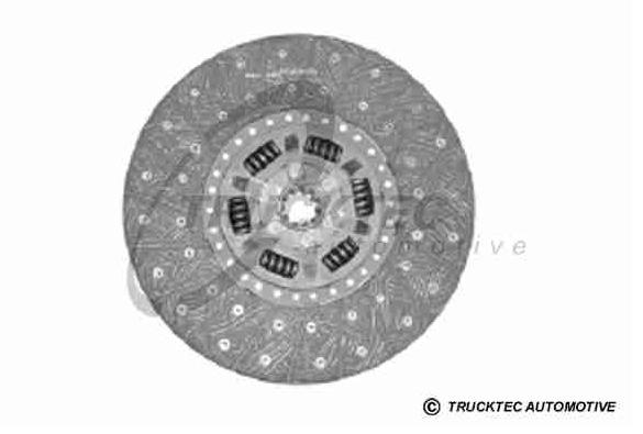 TRUCKTEC Kuplungtárcsa 01.23.126