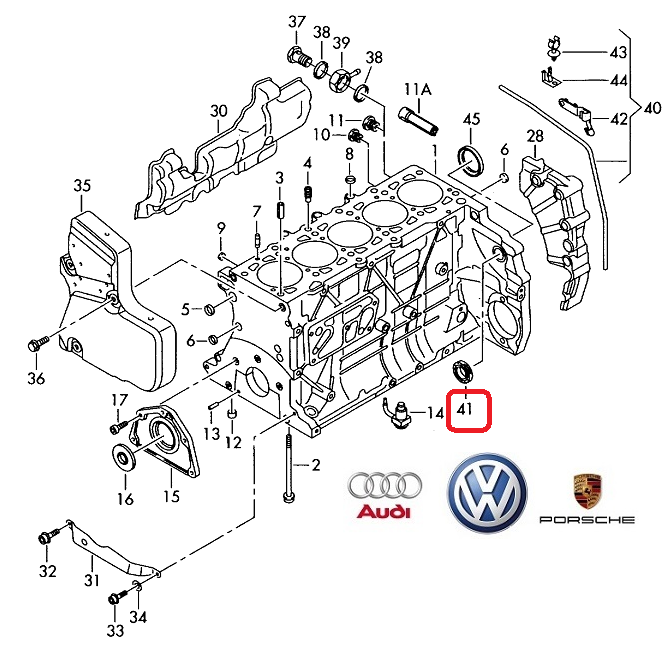 VW OE Szimmering 070903107_VOLK