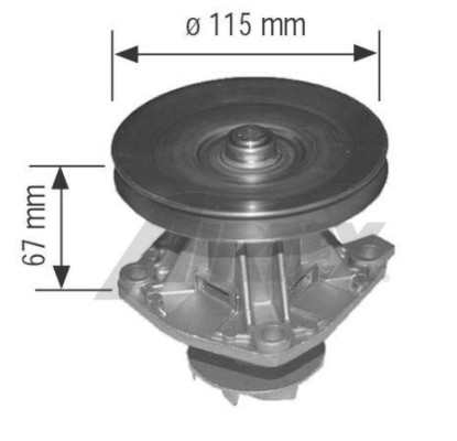 AIRTEX Vízpumpa 1205-1AIR