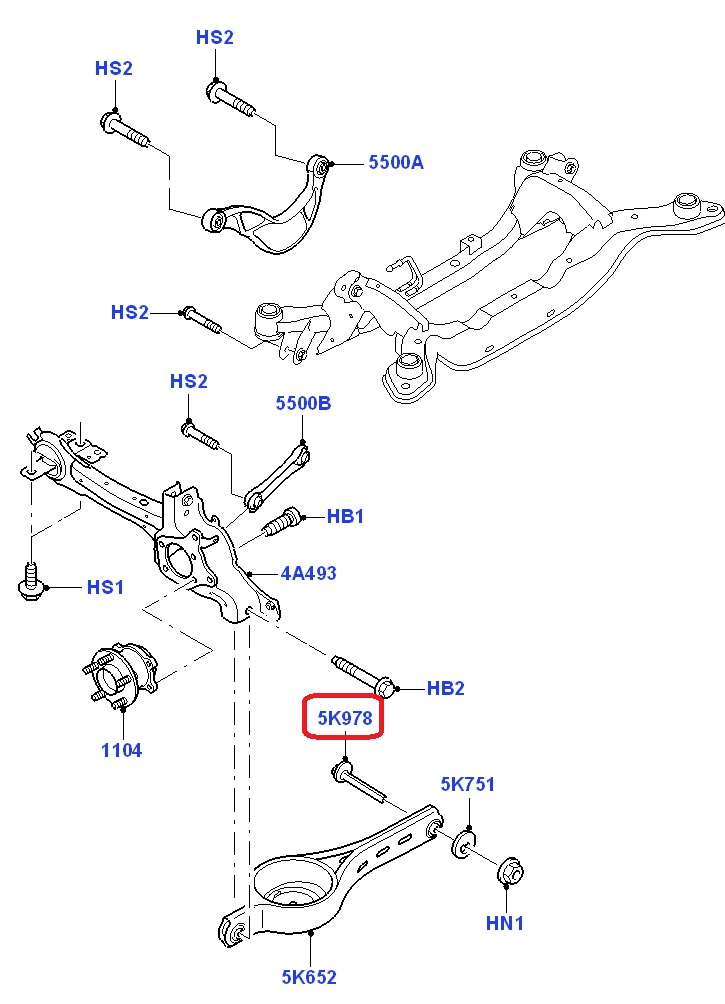 FORD OE Csavar 1377452_FORD