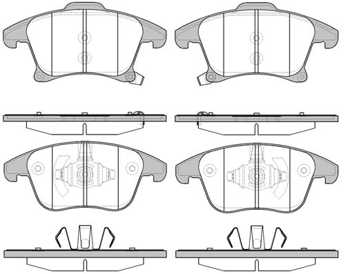 FORD OE Első fékbetét 1860105_FORD