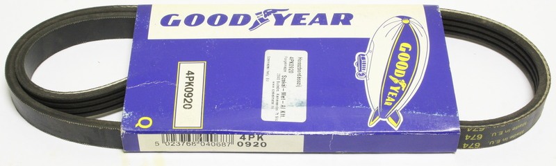 GOODYEAR Hosszbordásszíj 4PK0920