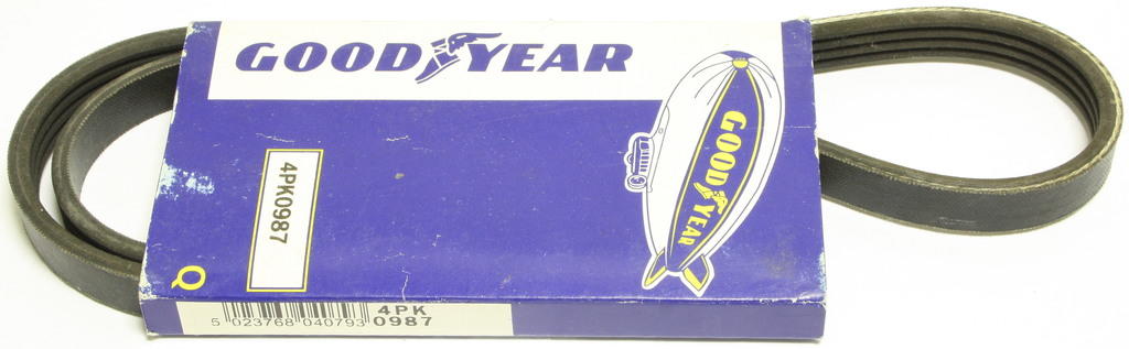 GOODYEAR Hosszbordásszíj 4PK0987