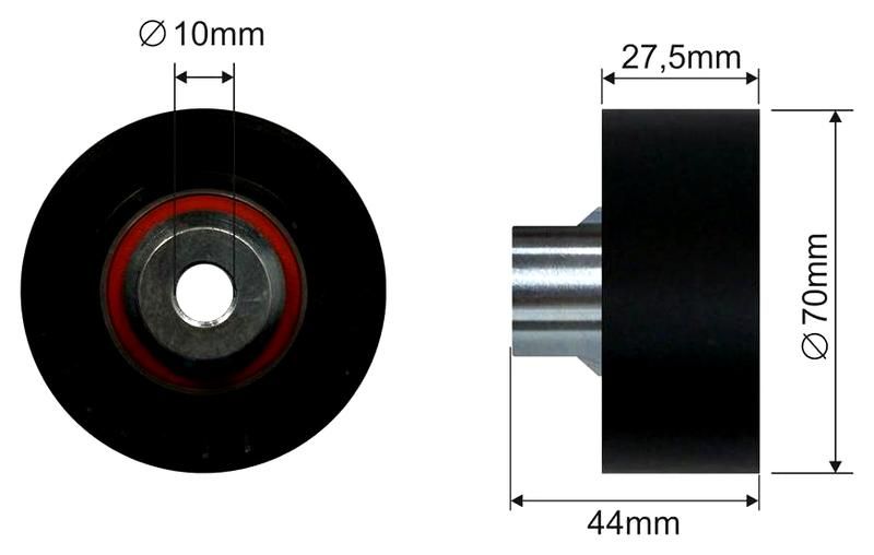 SZMETAL Feszítőgörgő, hosszbordás szíj 5177310