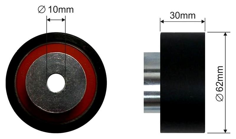 SZMETAL Vezetőgörgő, vezérműszíj 5187310