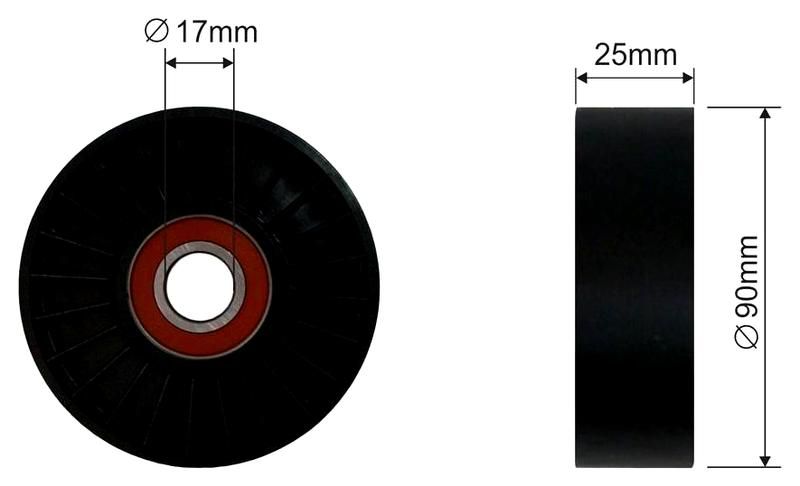 SZMETAL Szíjfeszítő, hosszbordás szíj 5210310