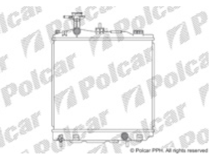 POLCAR PJ Vízhűtő 52B1084K