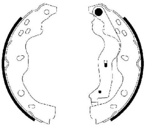 S.s.p Fékpofa 53200-79J01_SSP