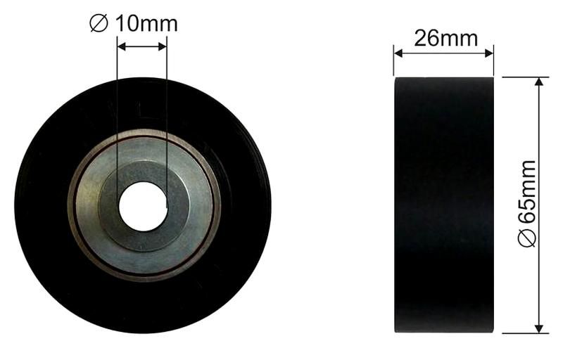 SZMETAL Vezetőgörgő, vezérműszíj 5359310