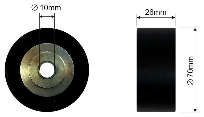 SZMETAL Vezetőgörgő, hosszbordás szíj 5478310