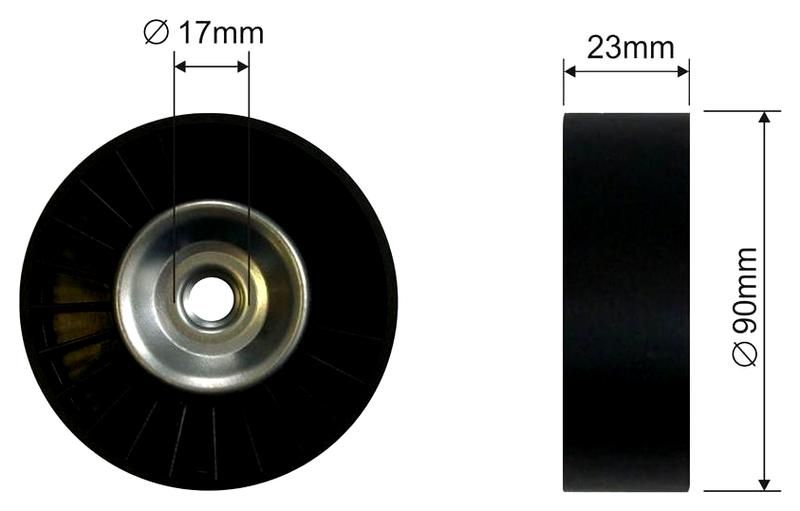 SZMETAL Feszítőgörgő, hosszbordás szíj 5540310