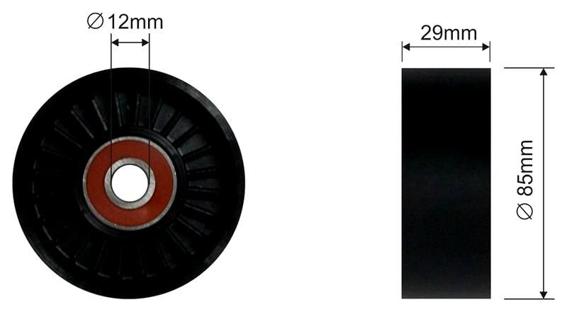 SZMETAL Feszítőgörgő, hosszbordás szíj 5578310