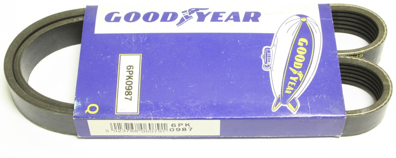 GOODYEAR Hosszbordásszíj 6PK0987