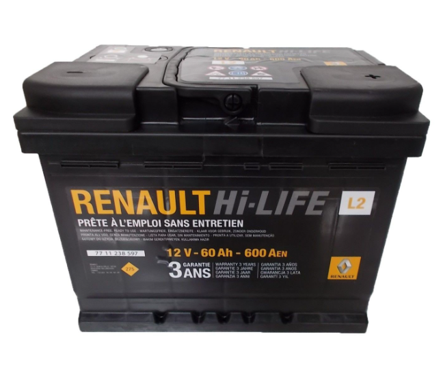 RENAULT OE Akkumulátor, szgk 7711238597_RENA