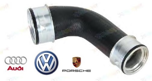 VW OE Töltőlevegő hűtő cső 7H0145708H_VOLK