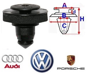 VW OE Patent, karosszéria 7H0843658A_VOLK