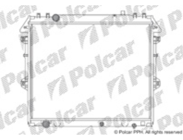 POLCAR PJ Vízhűtő 818008-5