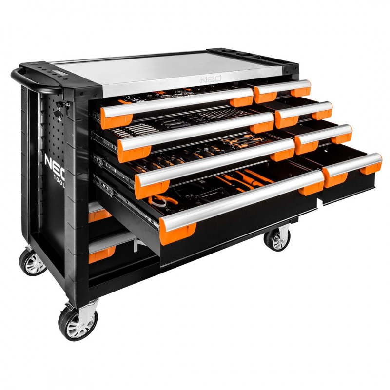 Reo shop  NEO 84-225-6 84-225-6_NEO Cărucior - dulap echipat cu scule