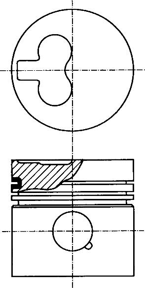 NURAL Dugattyú 87-318711-20