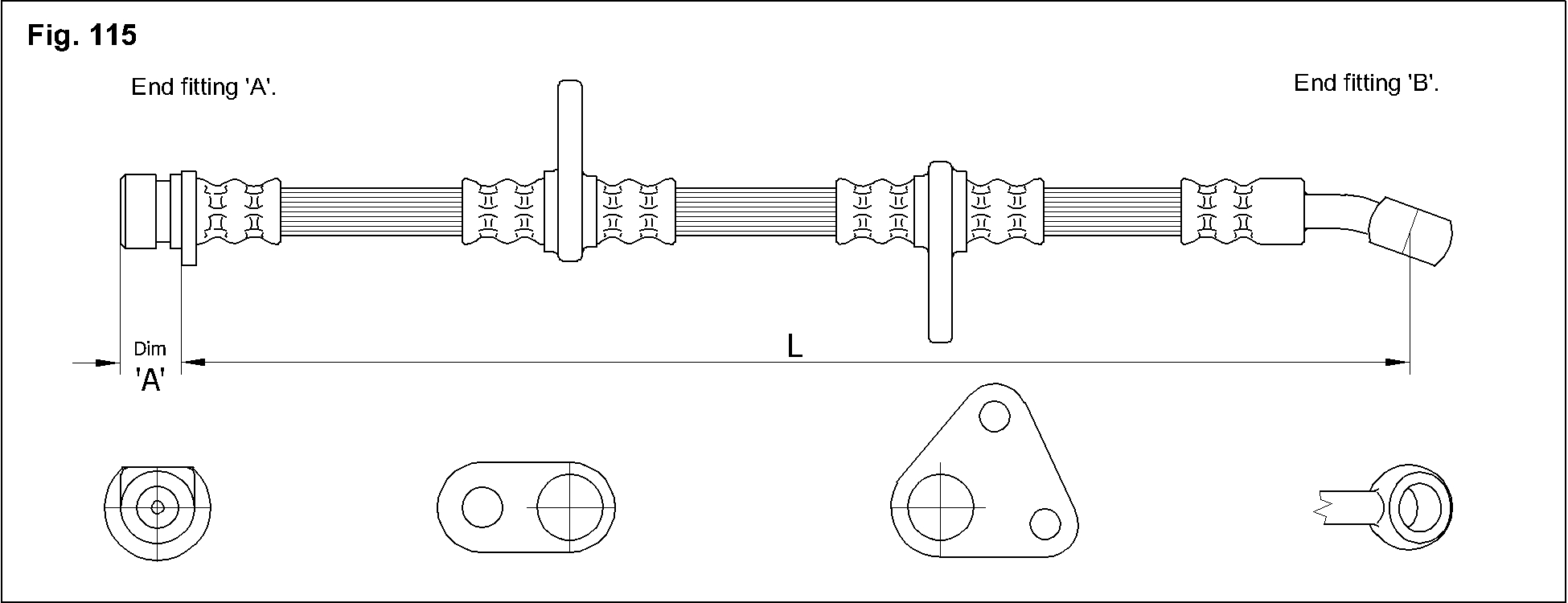 K&K Gumifékcső FT3511_KK