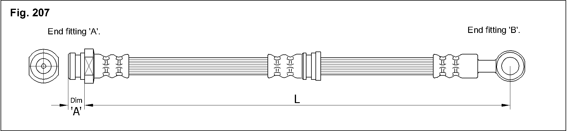 K&K Gumifékcső FT3323_KK