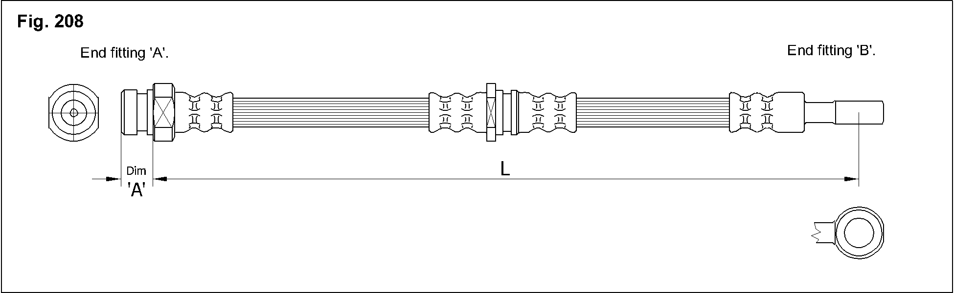 K&K Gumifékcső FT3315_KK