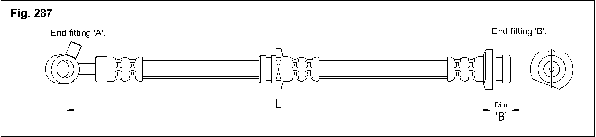 K&K Gumifékcső FT2536_KK