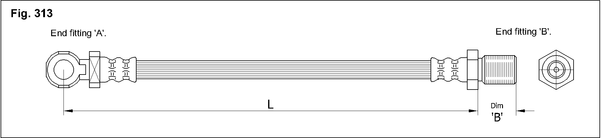 K&K Gumifékcső FT5138_KK