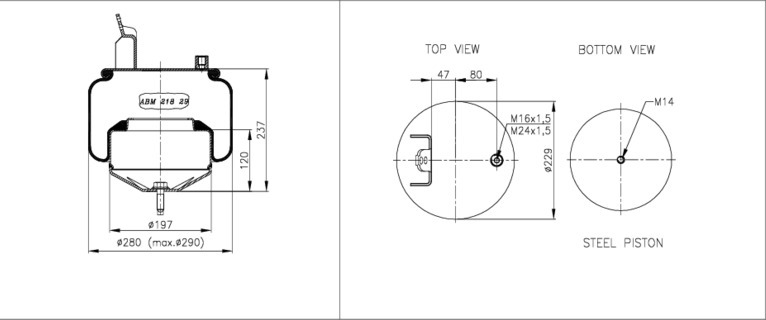 NEOTEC Légrugó ABM21829A06_NEOT