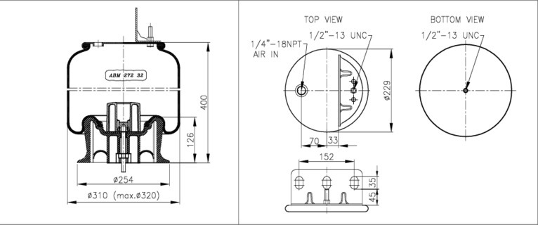 NEOTEC Légrugó ABM27232E30_NEOT