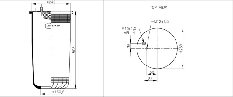 NEOTEC Légrugó ABM53929A_NEOT