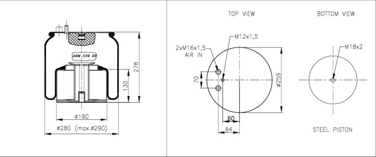 NEOTEC Légrugó ABM53929B03_NEOT