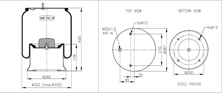 NEOTEC Légrugó ABM74033C45_NEOT