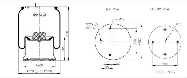 NEOTEC Légrugó ABM74033C46_NEOT