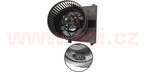 VAN WEZEL Ventilátor, utastér 0300B001A_VW