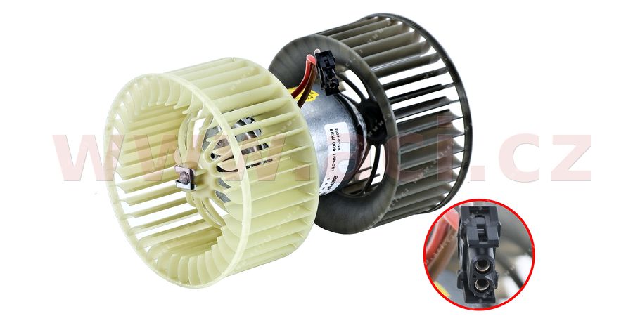 VAN WEZEL Ventilátor, utastér 0600B008_VW