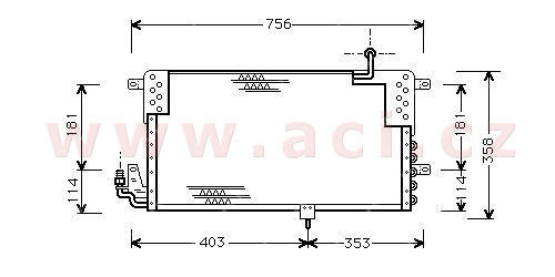 VAN WEZEL Klímahűtő 58005139_VW