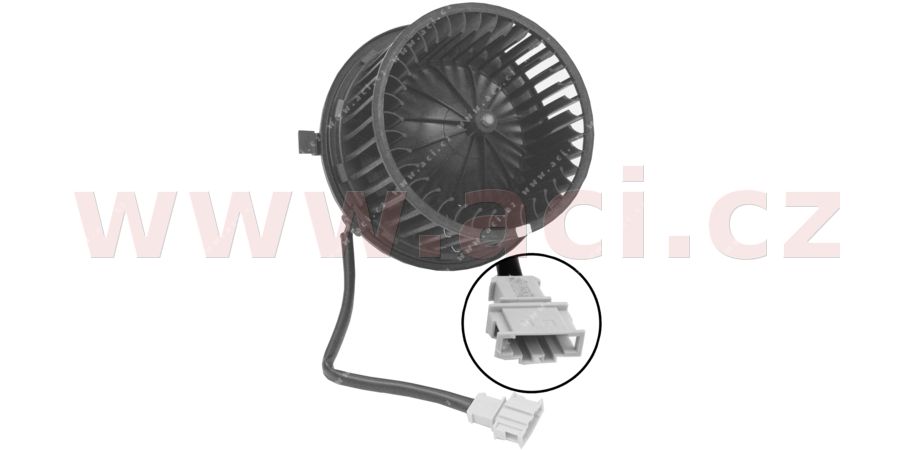 VAN WEZEL Ventilátor, utastér 5800B002_VW