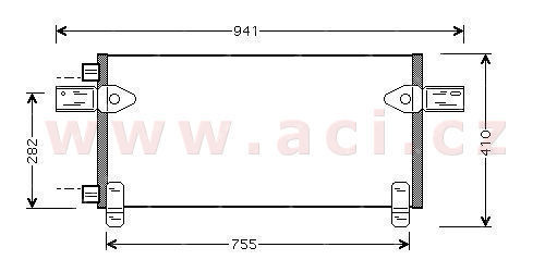 VAN WEZEL Klímahűtő 64005020_VW