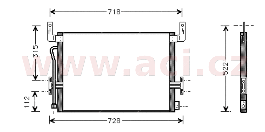 VAN WEZEL Klímahűtő 67005013_VW