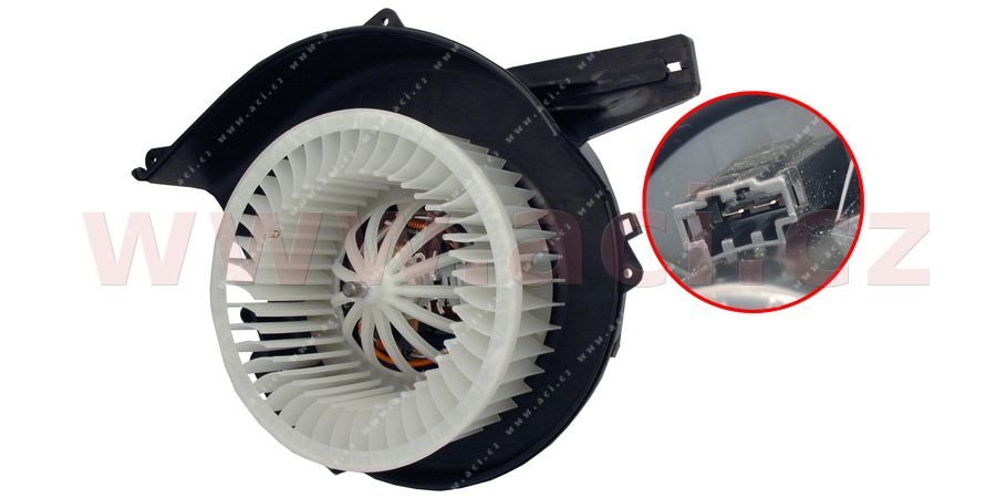 VAN WEZEL Ventilátor, utastér 7600B003_VW