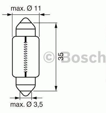 BOSCH Izzó, szofita 1987302932_BOSCH