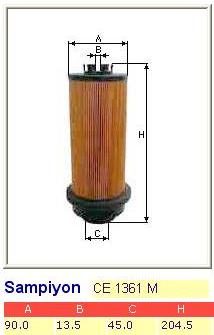 SAMPIYON Üzemanyagszűrö betét CE1361M