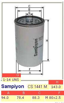 SAMPIYON Üzemanyagszűrő CS1441M