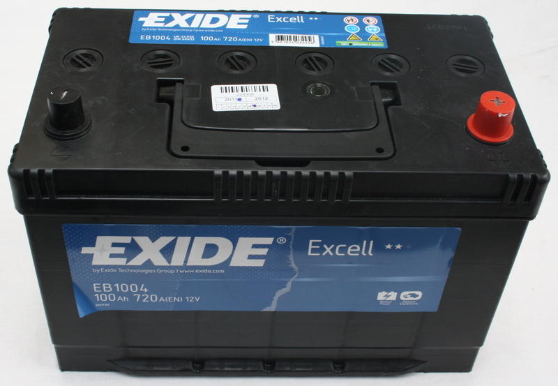 EXIDE EXCELL Akkumulátor, szgk EB1004