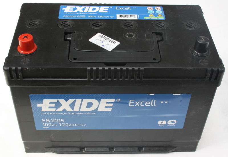 EXIDE EXCELL Akkumulátor, szgk EB1005