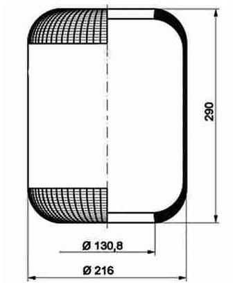 SAMPA Légrugó gumielem F55943_SAMPA