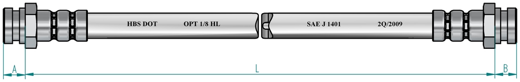 HEFAL Gumifékcső H66