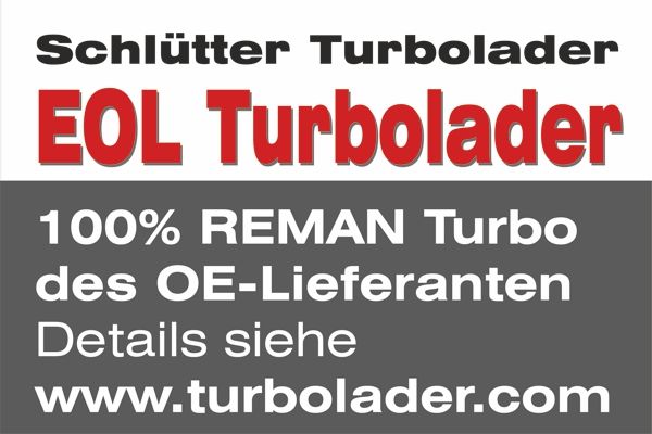 SCHLÜTTER TURBOLADER Turbófeltöltő 172-04616EOL_STL